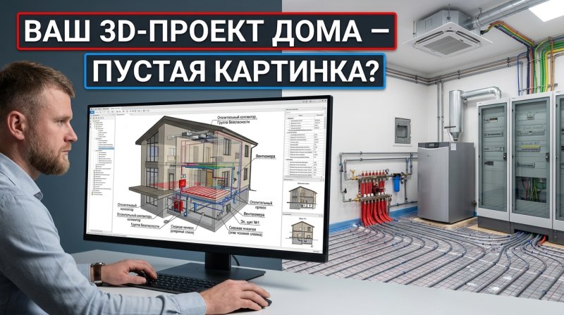 BIM-проектирование инженерных систем: новое слово в безопасности и надежности дома