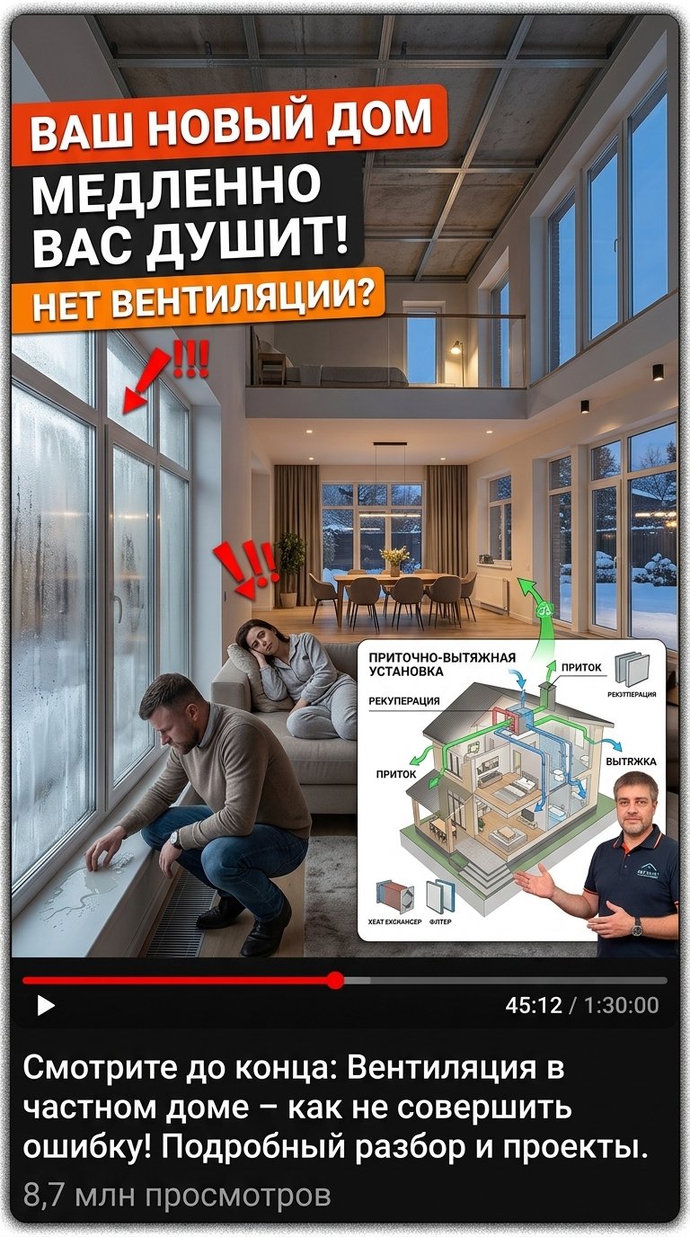 Почему душно в доме: главные проблемы вентиляции и их инженерные решения