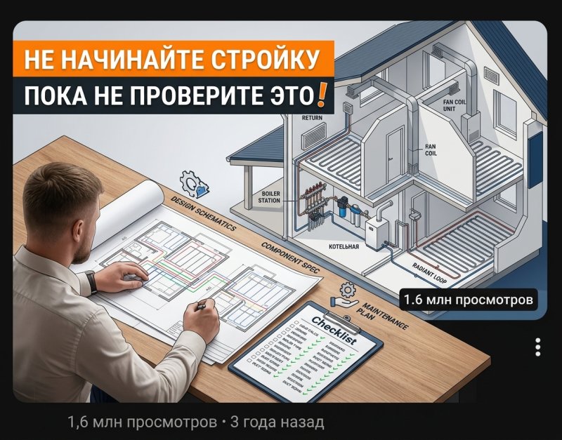 Что входит в проектирование отопления и вентиляции: чек-лист для заказчика