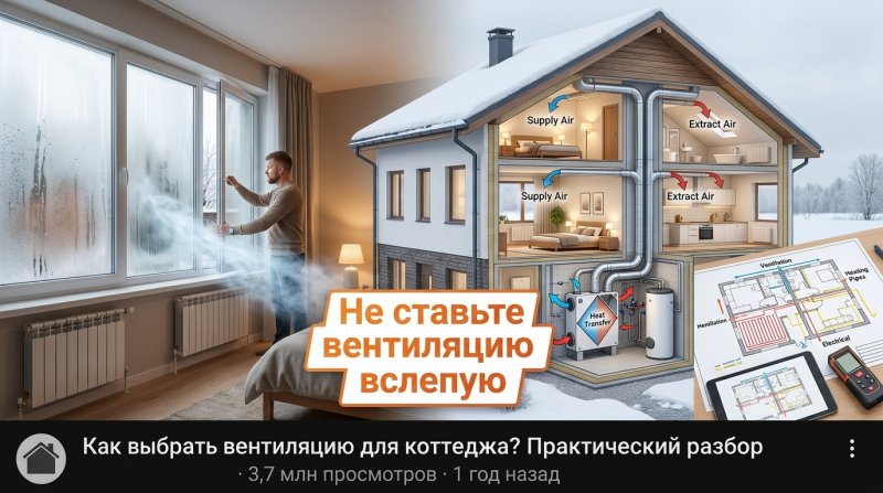 Сравнение систем вентиляции: как выбрать подходящий вариант для вашего коттеджа