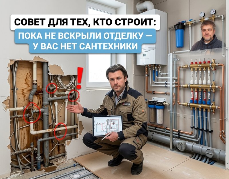 Опыт Инком Инженеринг: устранение типичных ошибок сантехмонтажа после других подрядчиков