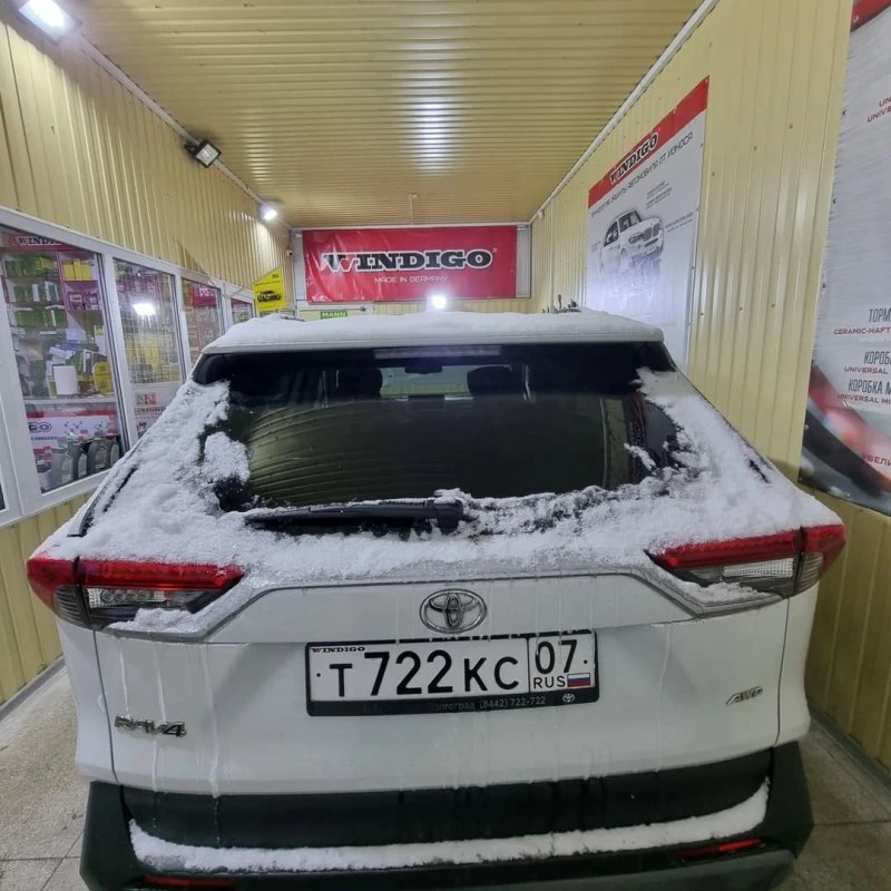 Тойота Рав-4. замена моторного масла на WINDIGO 5W30 RS-SS