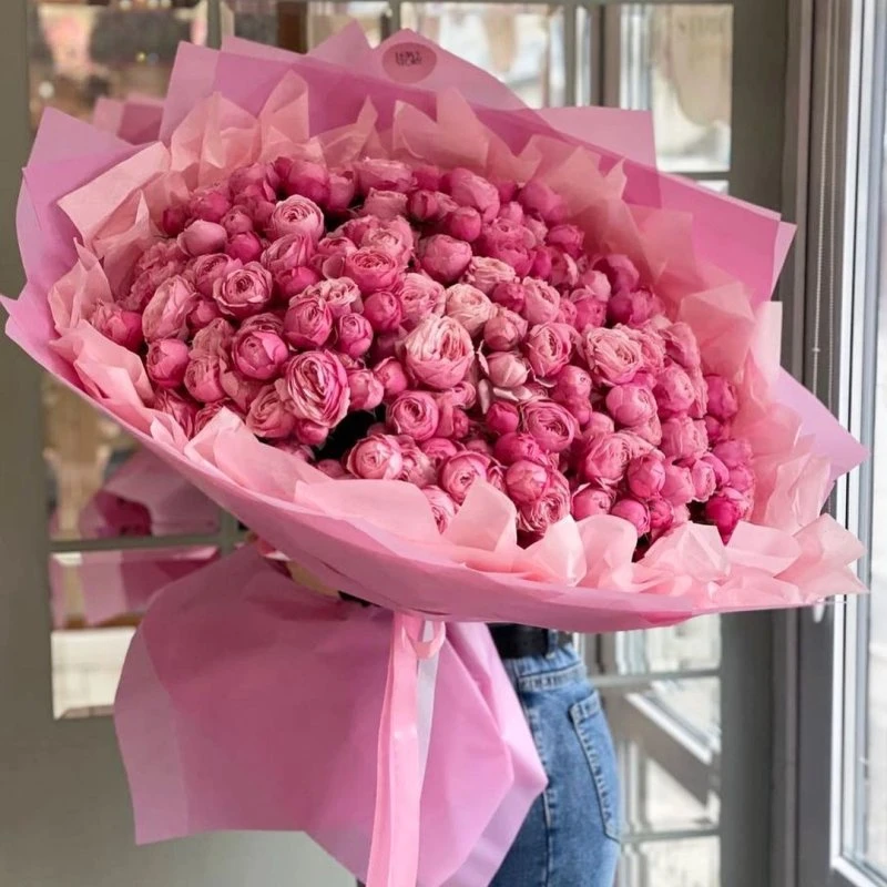 Море пионовидной розы Сильва Пинк 💞