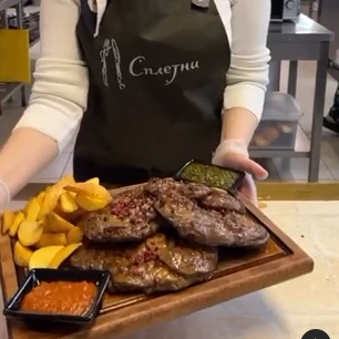  Стейк из баранины! Новинка от Сплетни!