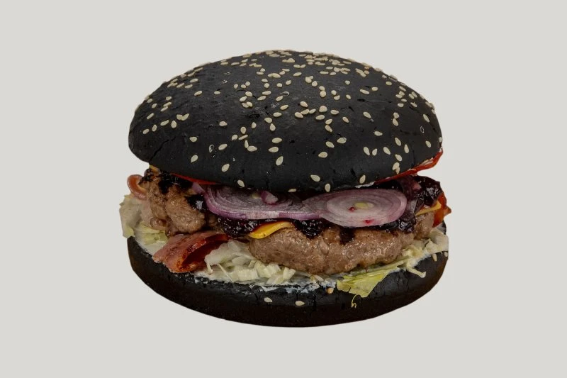 Сакура Family Black Burger