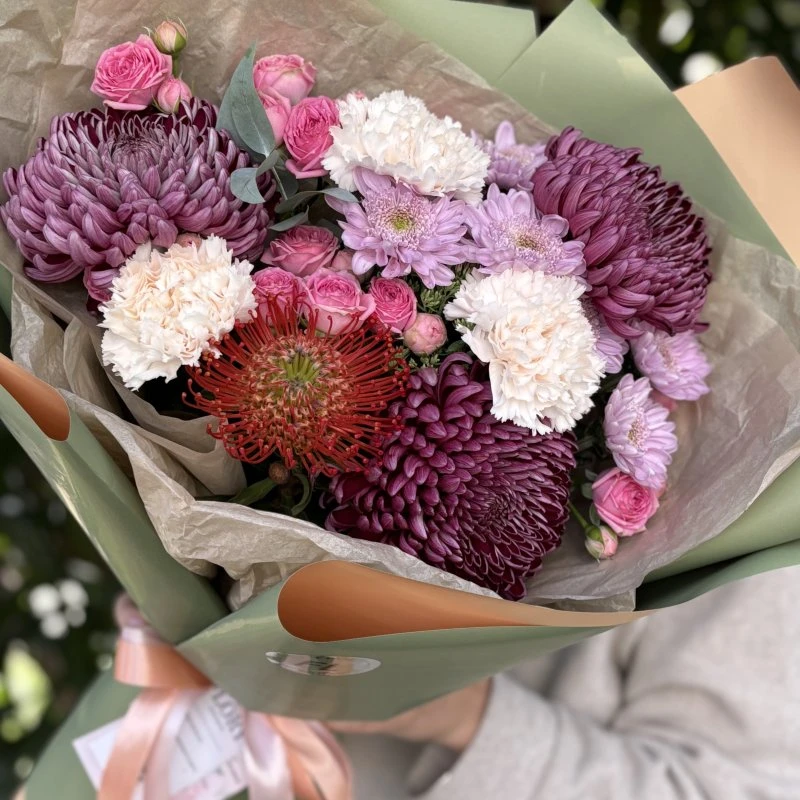 Осень вместе с цветочной мастерской Pion🌸