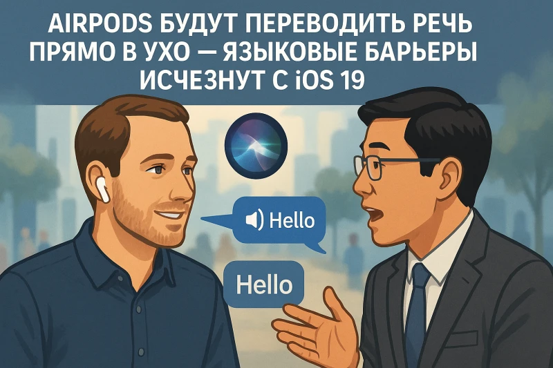 AirPods будут ПЕРЕВОДИТЬ речь прямо в ухо