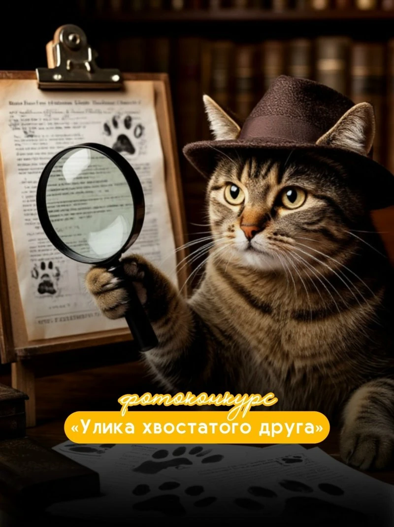 ✨ КОНКУРС «Улики пушистого друга» от ЗВЕРАШИ✨