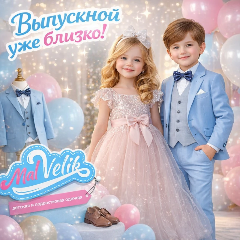 Вариант 1 на Выпускной в магазинах МалВелик!