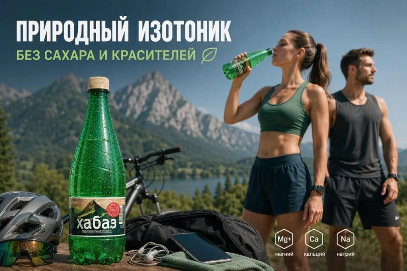 Природный изотоник без сахара и красителей