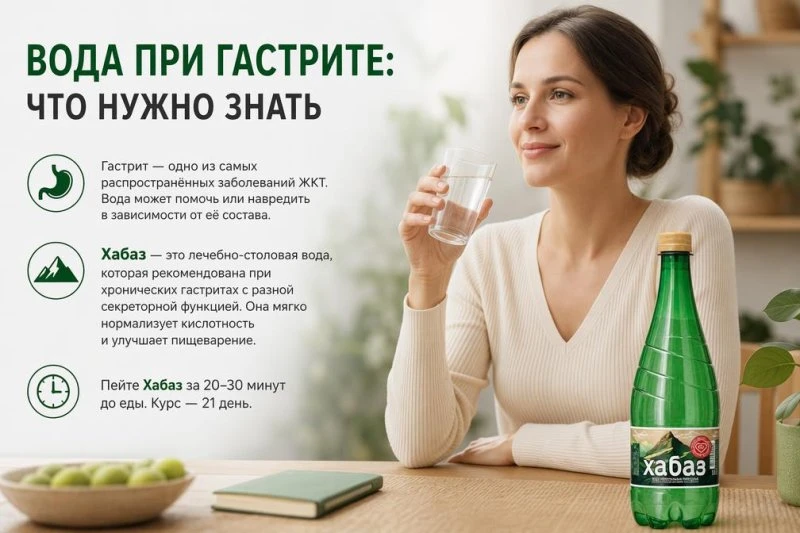 Вода при гастрите: что нужно знать