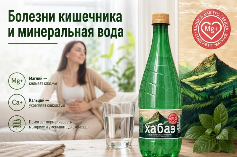 Болезни кишечника и минеральная вода