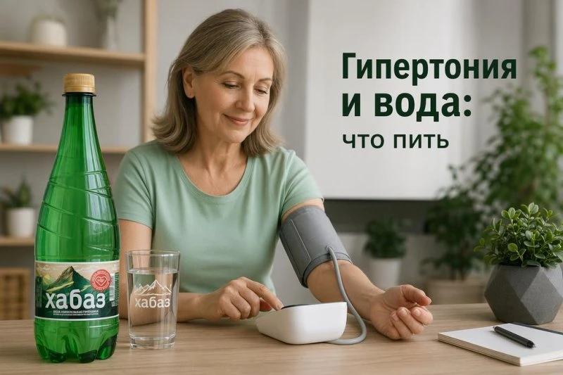 Гипертония и вода: что пить