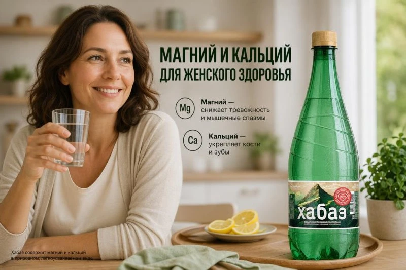 Магний и кальций для женского здоровья