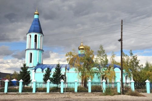 Церковь Троицы Живоначальной в Кызыле