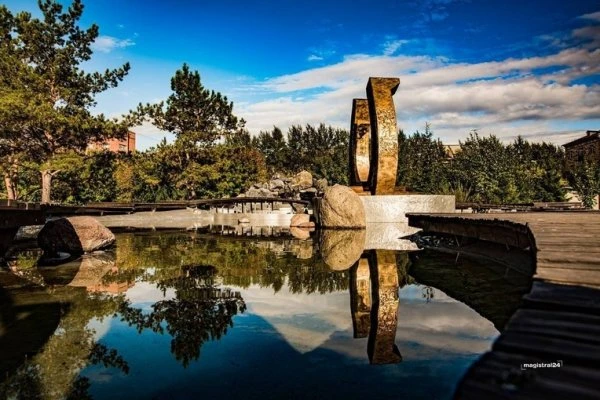 Парк им. Гагарина в Красноярске