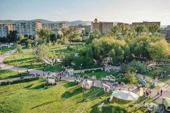 Парк на Каменке в Красноярске