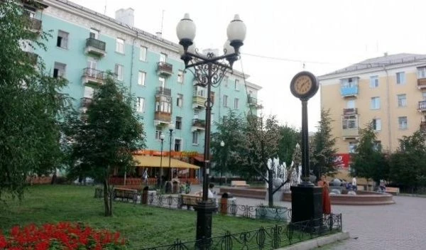Сквер "Молодежный" в Красноярске
