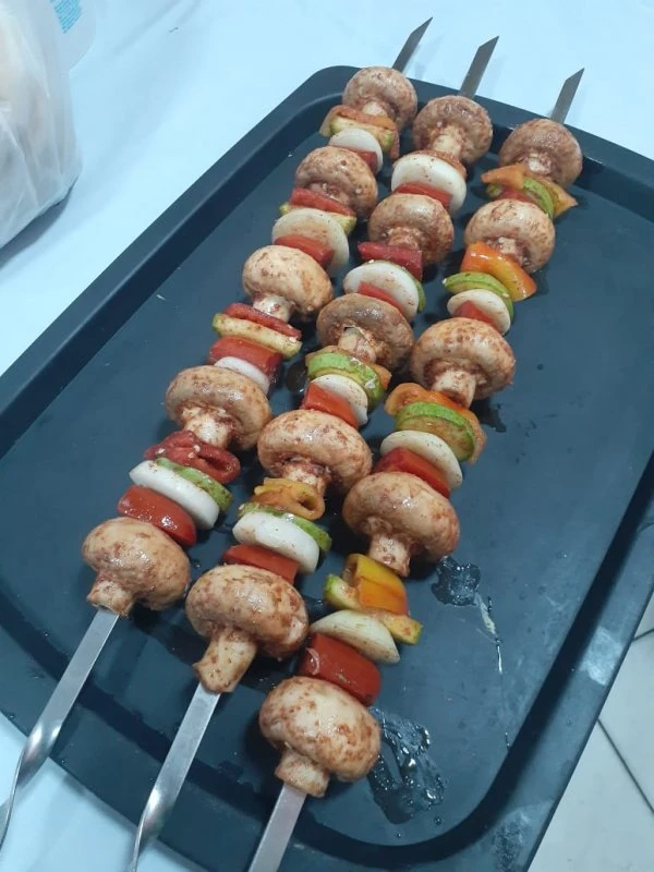 Мангал мясо на углях
