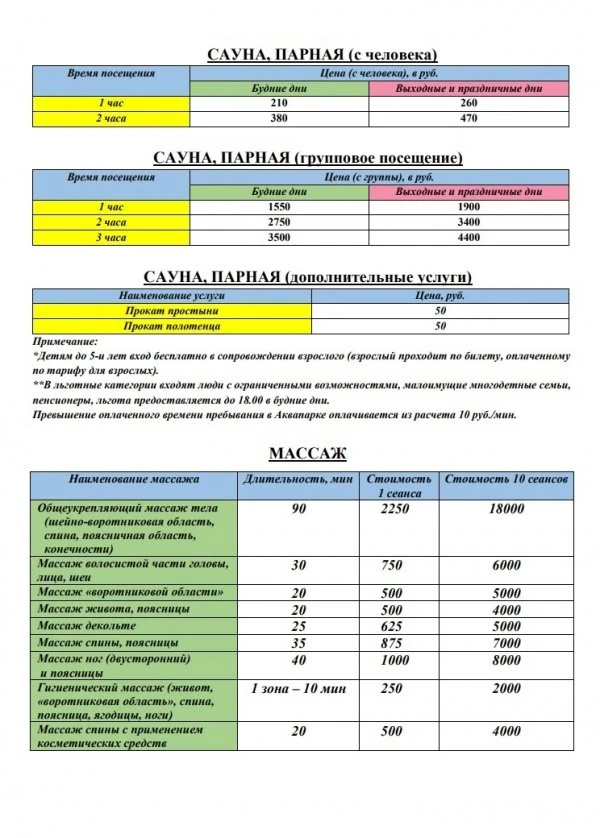Аквапарк Спутник