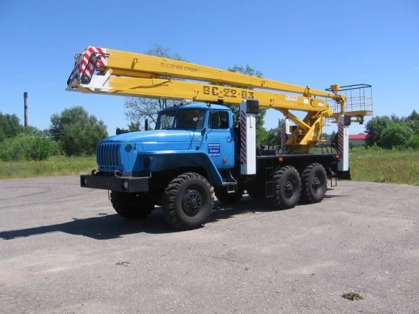 Автовышка заказ/услуги/аренда Урал РОСТЕХНАДЗОР