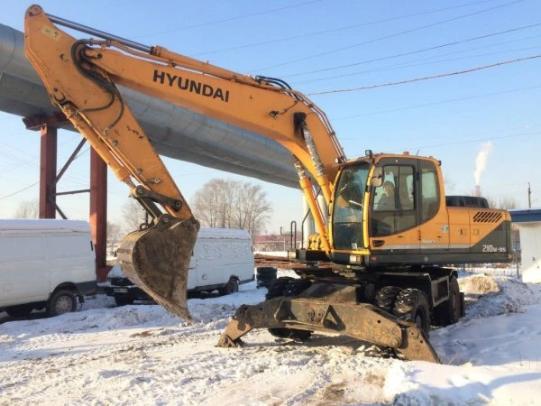 Аренда экскаватора HYUNDAI 210. ковш 1м3, 2014 год