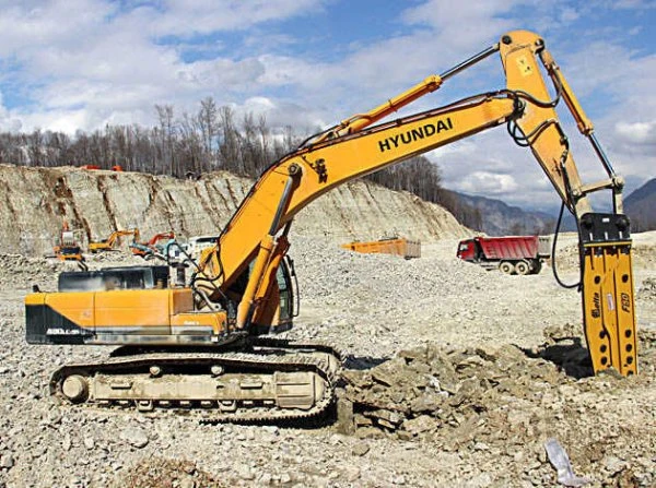 Аренда экскаватора гидоромолот Красноярск, область