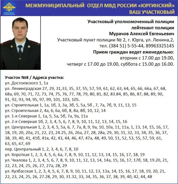 ВАШ УЧАСТКОВЫЙ 
