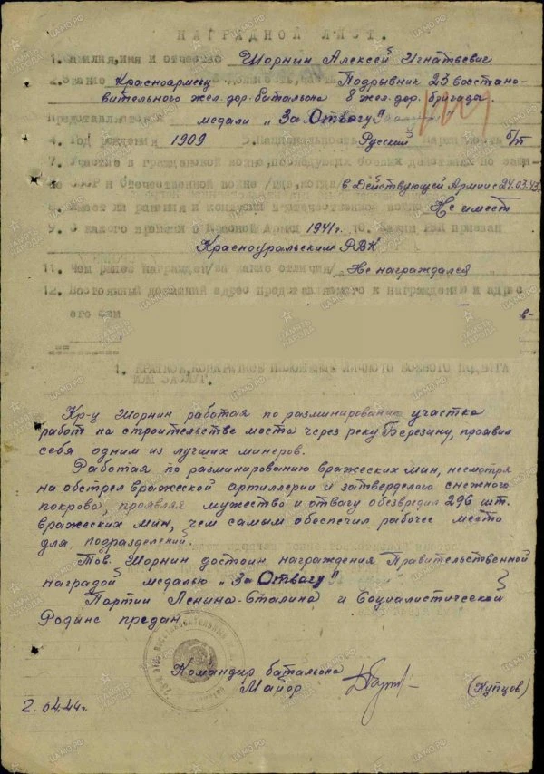 Шорнин Алексей Игнатьевич. 