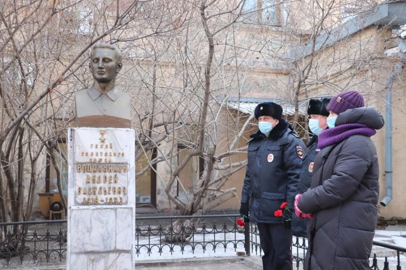 Памятник Андрей Васильевич Водяников в Красноярске