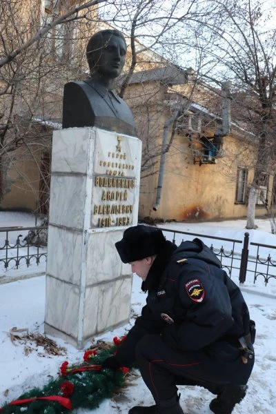 Памятник Андрей Васильевич Водяников в Красноярске