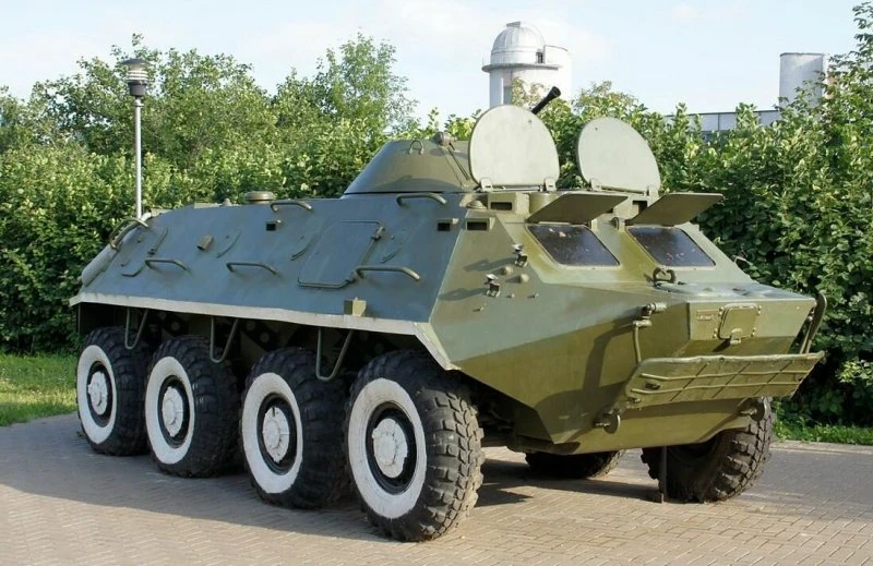 Памятник Бтр-60пб в Красноярске