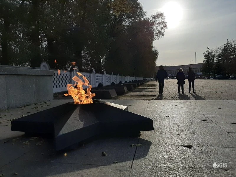 Памятник Вечный огонь в Красноярске