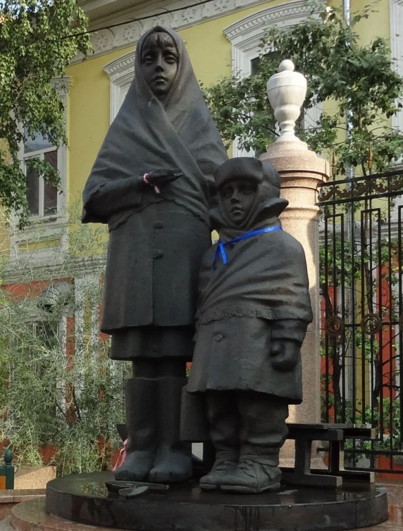 Памятник Дети войны в Красноярске