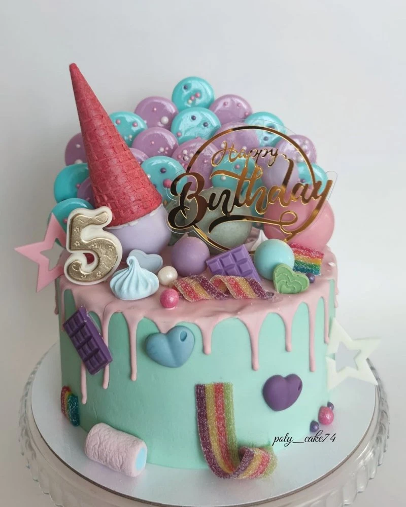 Poly cake