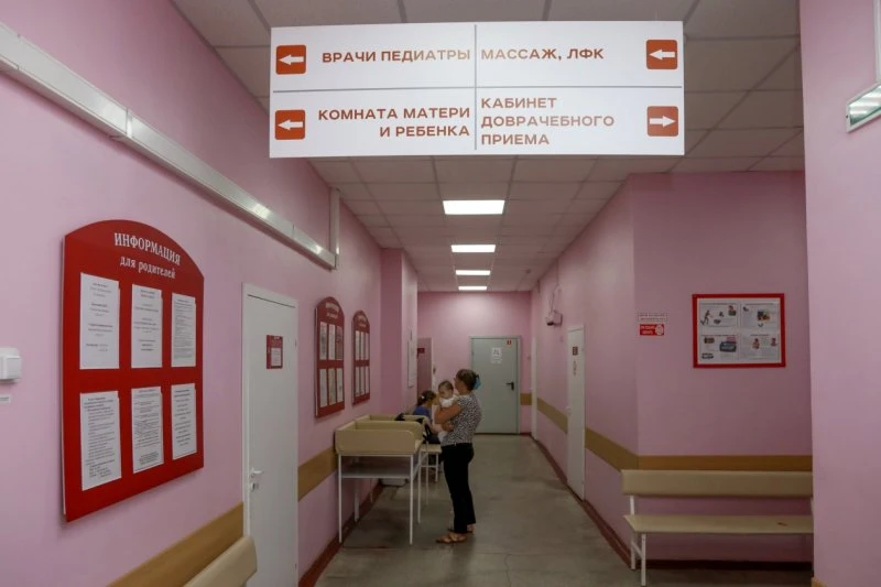 Красноярская городская детская больница № 8, детский стационар