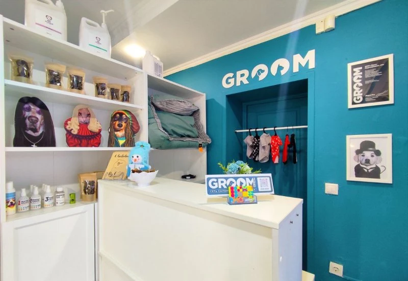 Сеть салонов для животных Groom