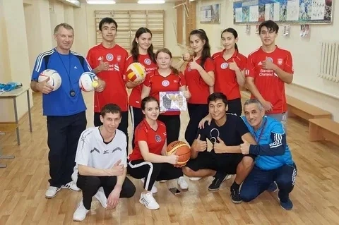 Спортзал медицинского колледжа