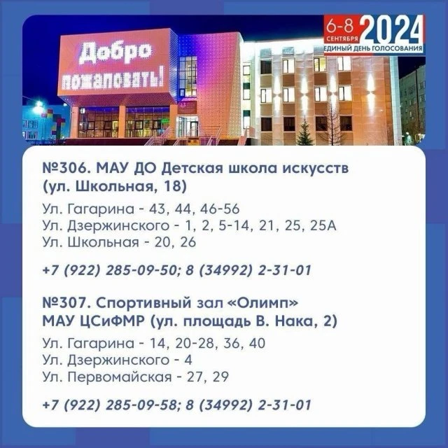 Участковая избирательная комиссия ИУ № 306