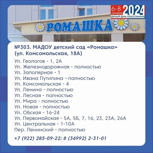 Участковая избирательная комиссия ИУ № 303