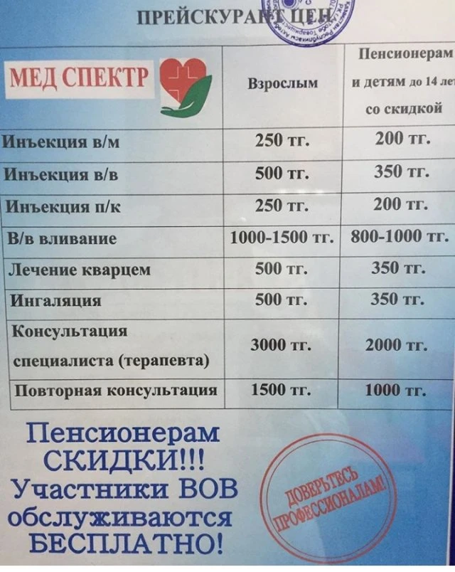 Мед Спектр+, клиника