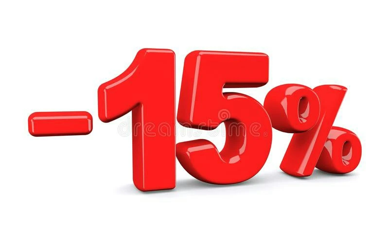 На улице -1, а у нас -15%!