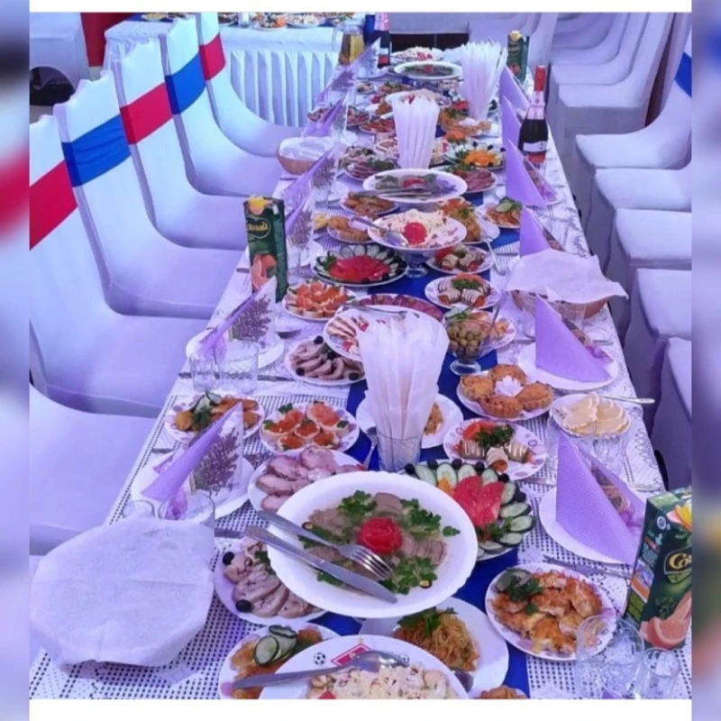 Праздничный стол. Оформления банкета 