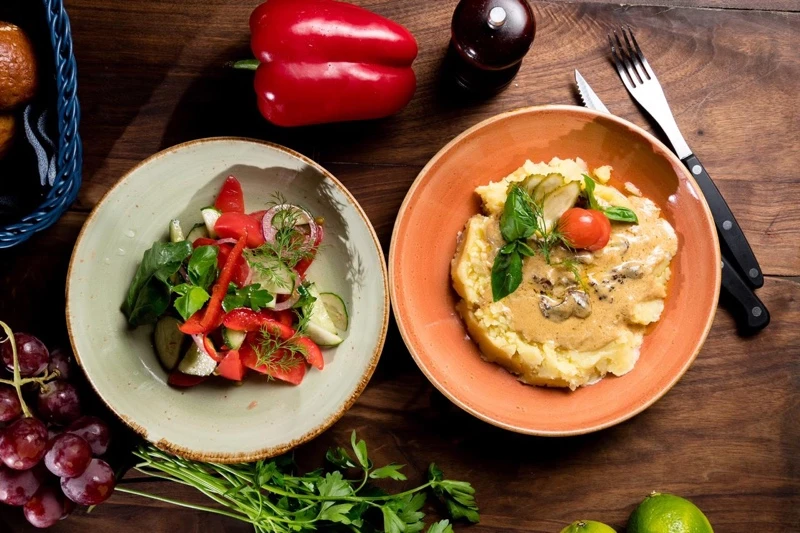 Все аппетитно , вкусно !