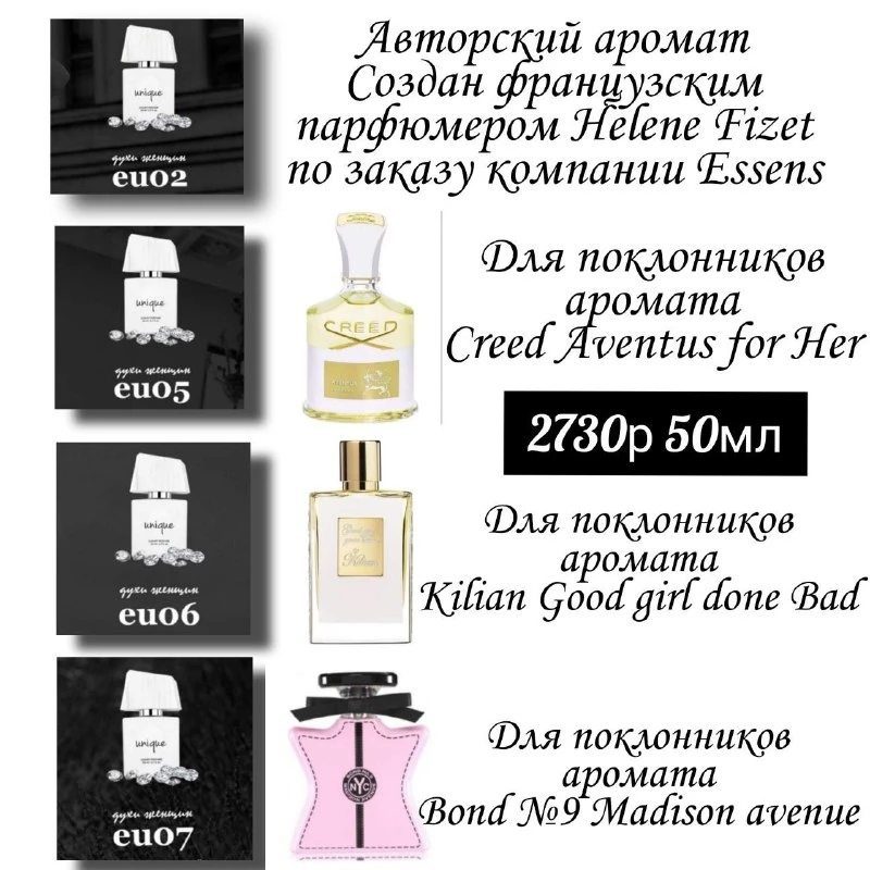 Европейский парфюм с завода изготовителя