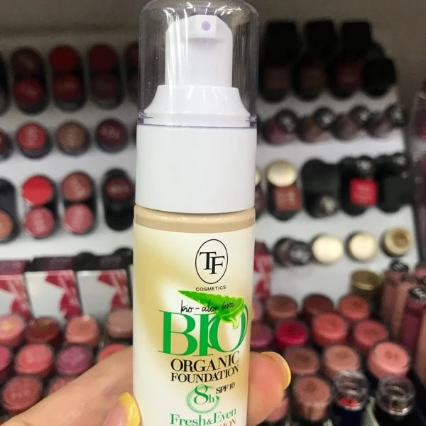 Bio organic foundation с bio -aloe vera - тональный крем для лица🌸👍🏻