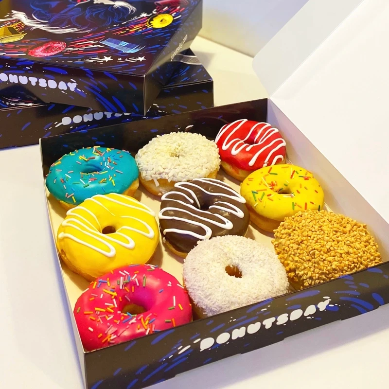 Собери свою коробку с любимыми пончиками🍩