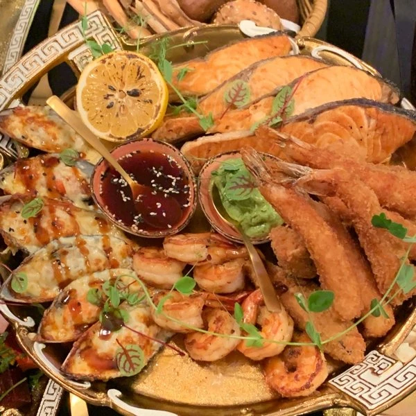 Морепродукты в Глянце