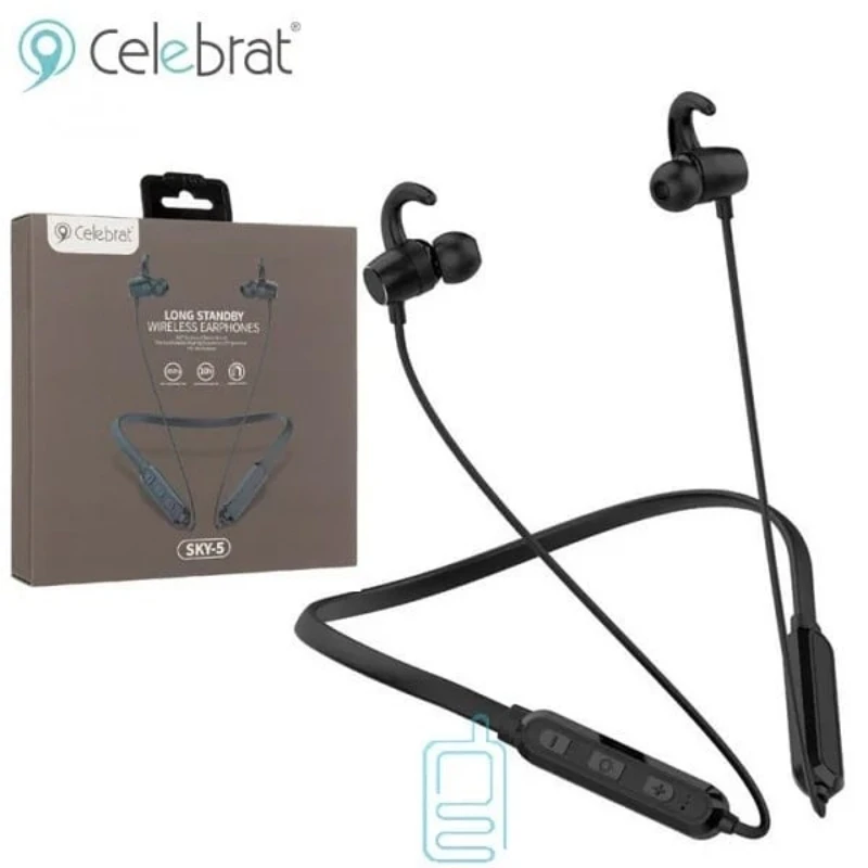 BLUETOOTH наушники CELEBRAT SKY-5