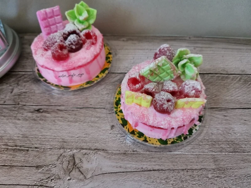 Мыло пирожное 
